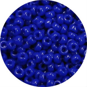 6/0 Japanese Seed Bead, Opaque Royal Blue