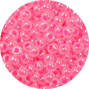 6/0 Japanese Seed Bead, Ceylon Hot Pink