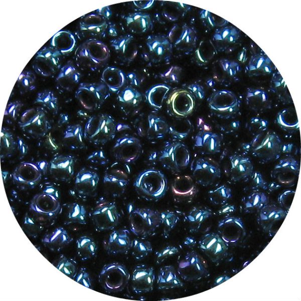 6/0 Japanese Seed Bead, Blue Iris