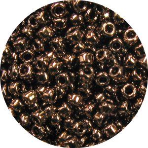 6/0 Japanese Seed Bead, Metallic Reddish Copper