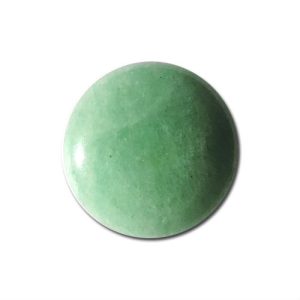 Green Aventurine Cabochons 25 mm Round Semi Precious Gemstones