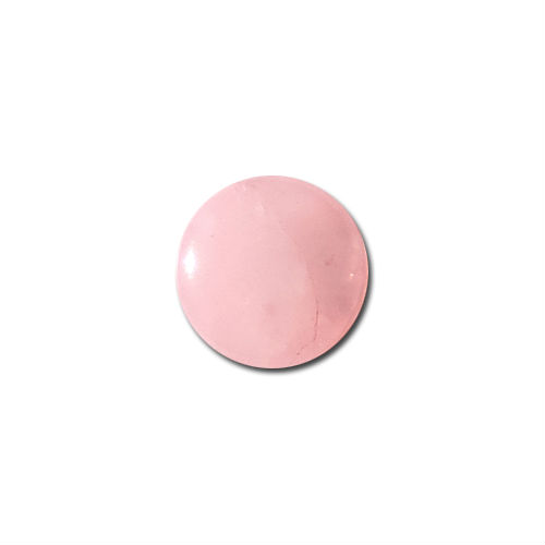 Rose Quartz Cabochons 16 mm Round Semi Precious Gemstones