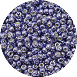 Japanese Seed Bead, PermaFinish Metallic Violet