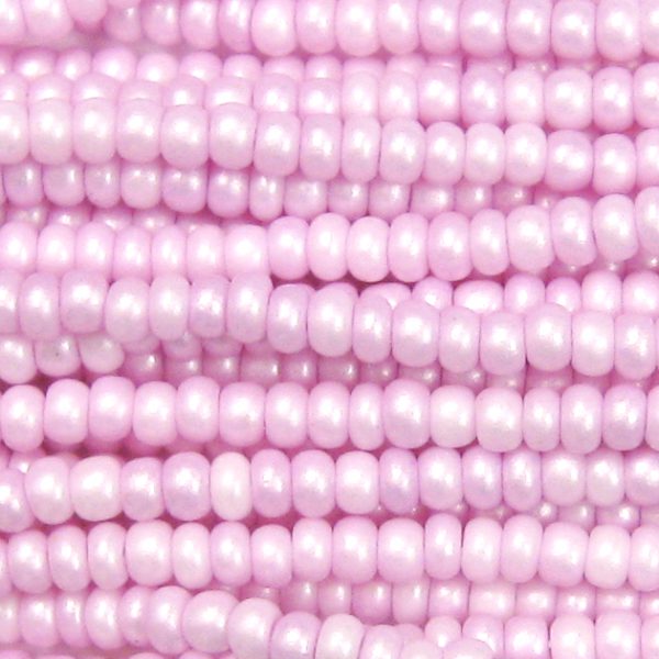 6/0 Czech Seed Bead, Frosted Orchid Supra**