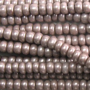 6/0 Czech Seed Bead, Frosted Taupe Supra**