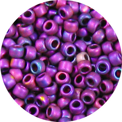  Fuchsia Series Glass Seed Beads, 4mm Glass Seed Bead