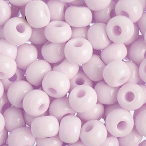 2/0 Czech Seed Bead Opaque TRUE Baby Pink