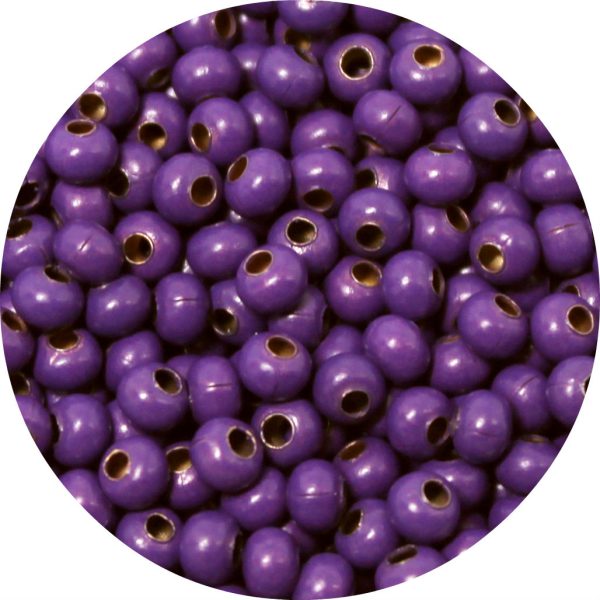 6/0 Seed Bead, Genuine Metal, Purple