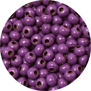 6/0 Seed Bead, Genuine Metal, Violet