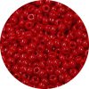 8/0 Japanese Seed Bead, Opaque Dark Red
