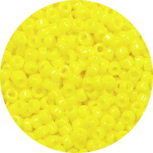 8/0 Japanese Seed Bead, Opaque Yellow