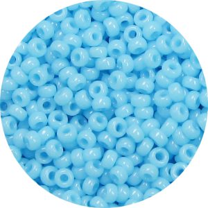 8/0 Japanese Seed Bead, Opaque Sky Blue