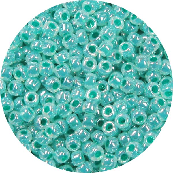 8/0 Japanese Seed Bead, Ceylon Aqua Green*