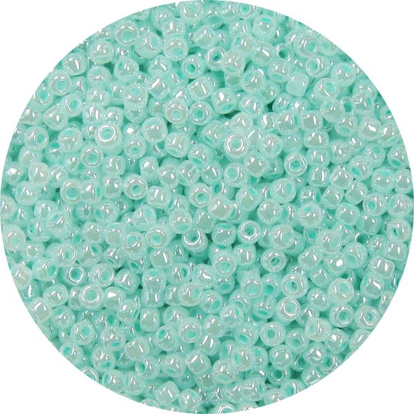 11/0 Japanese Seed Bead, Ceylon Light Green Turquoise*