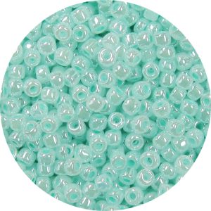 8/0 Japanese Seed Bead, Ceylon Light Turquoise Green*