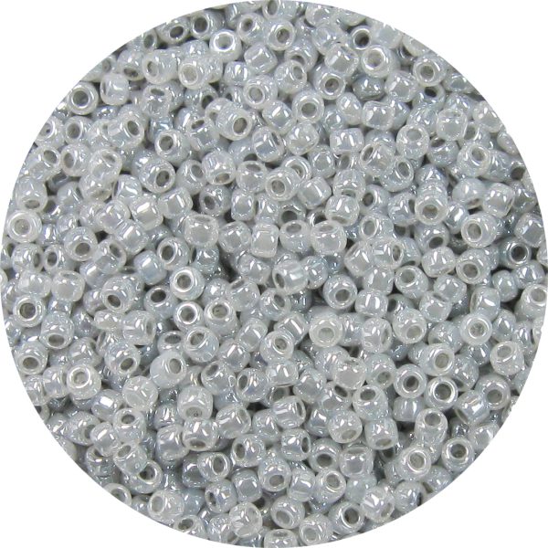 11/0 Japanese Seed Bead, Ceylon Light Grey*