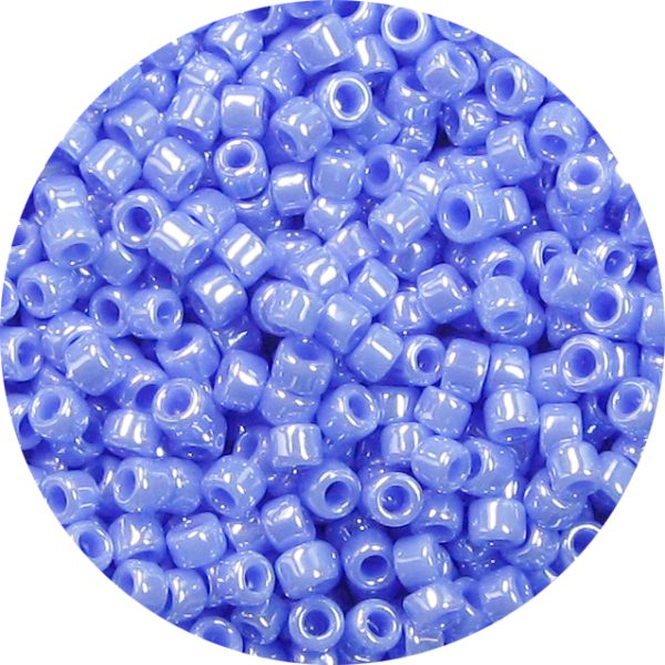 8/0 Japanese Seed Bead, Opaque Light Sapphire Luster