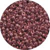8/0 Japanese Seed Bead, Transparent Sapphire Blue Gold Luster