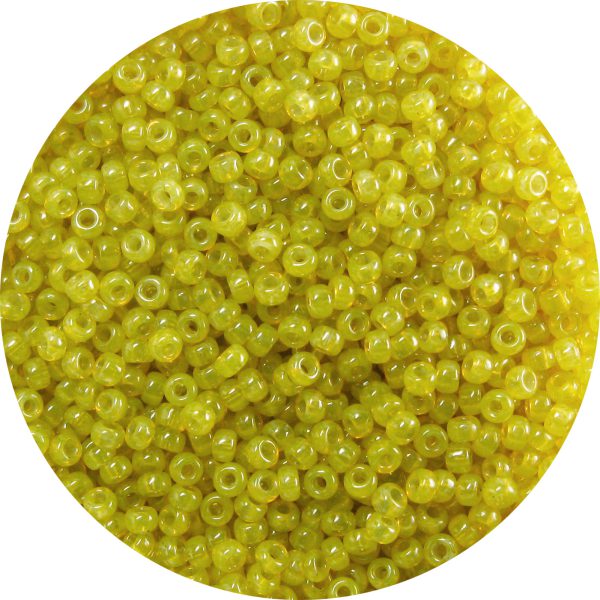11/0 Japanese Seed Bead, Waxy Old Yellow