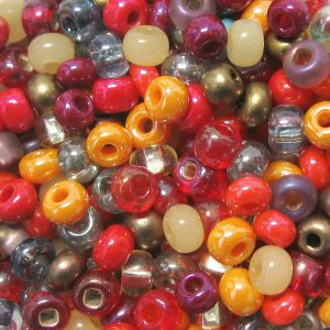 11/0 Czech Seed Bead, Primordial Soup Mix