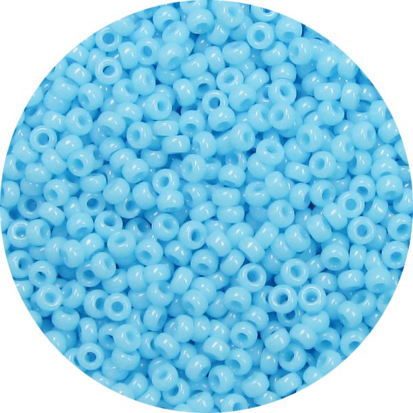 11/0 Japanese Seed Bead, Opaque Sky Blue