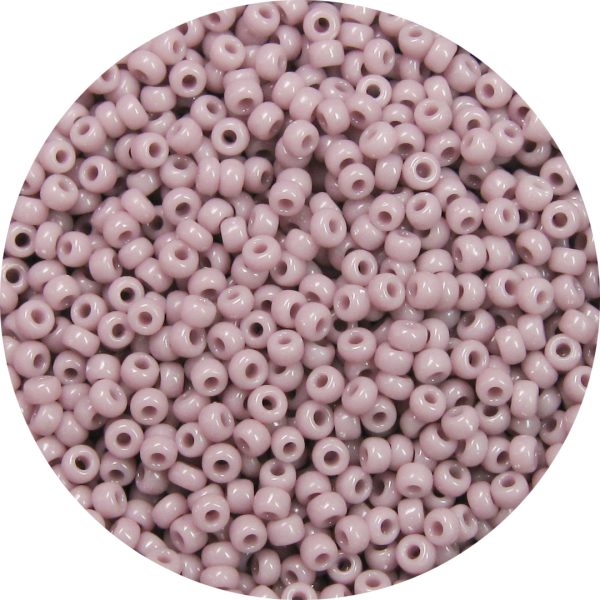 11/0 Japanese Seed Bead, Opaque Mauve