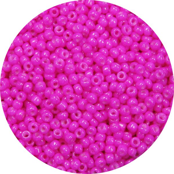 11/0 Japanese Seed Bead, Opaque Hot Pink*