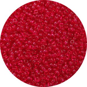 11/0 Japanese Seed Bead, Transparent Hot Dark Pink*