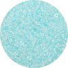 11/0 Japanese Seed Bead, Transparent Light Aqua Blue AB*