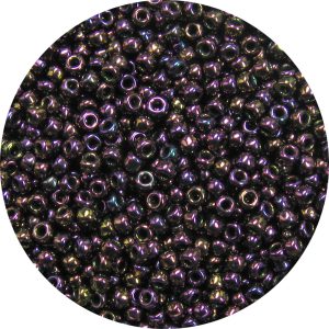 11/0 Japanese Seed Bead, Purple Iris