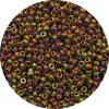 11/0 Japanese Seed Bead, Metallic Dark Rose Gold AB