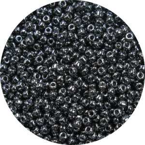 11/0 Japanese Seed Bead, Gunmetal