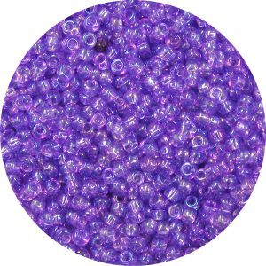 11/0 Japanese Seed Bead, Transparent Light Violet AB*