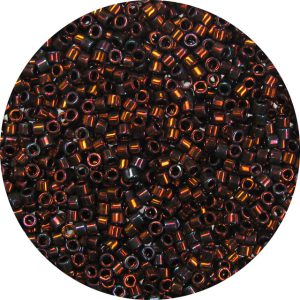 DB1002 - 11/0 Miyuki Delica Beads, Metallic Reddish Copper AB
