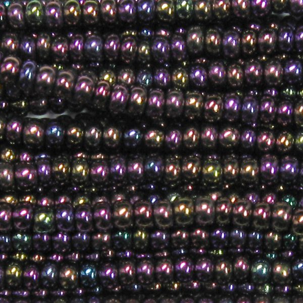 6/0 Czech Seed Bead, Purple Iris