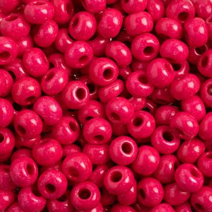 2/0 Czech Seed Bead, Opaque Terra Intensive Rose