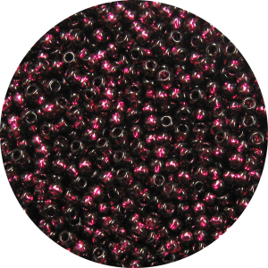 11/0 Japanese Seed Bead, Silver Lined Cabernet