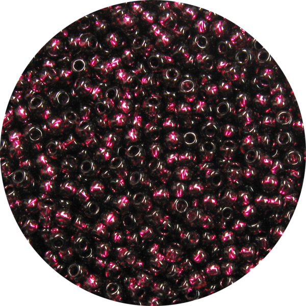 11/0 Japanese Seed Bead, Silver Lined Cabernet