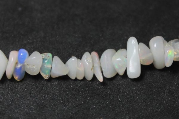 Ethiopian Opal Chips, 5mm average size, 16" strand