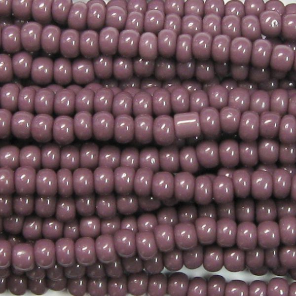 10/0 Czech Seed Bead, Opaque Purple