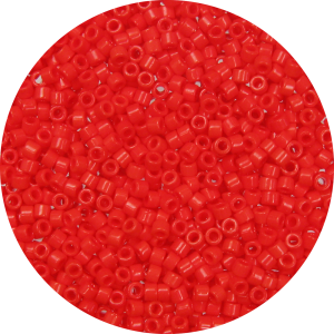 DB0727 - 11/0 Miyuki Delica Beads, Opaque Light Red