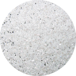 DB0201 - 11/0 Miyuki Delica Beads, Opaque White Luster