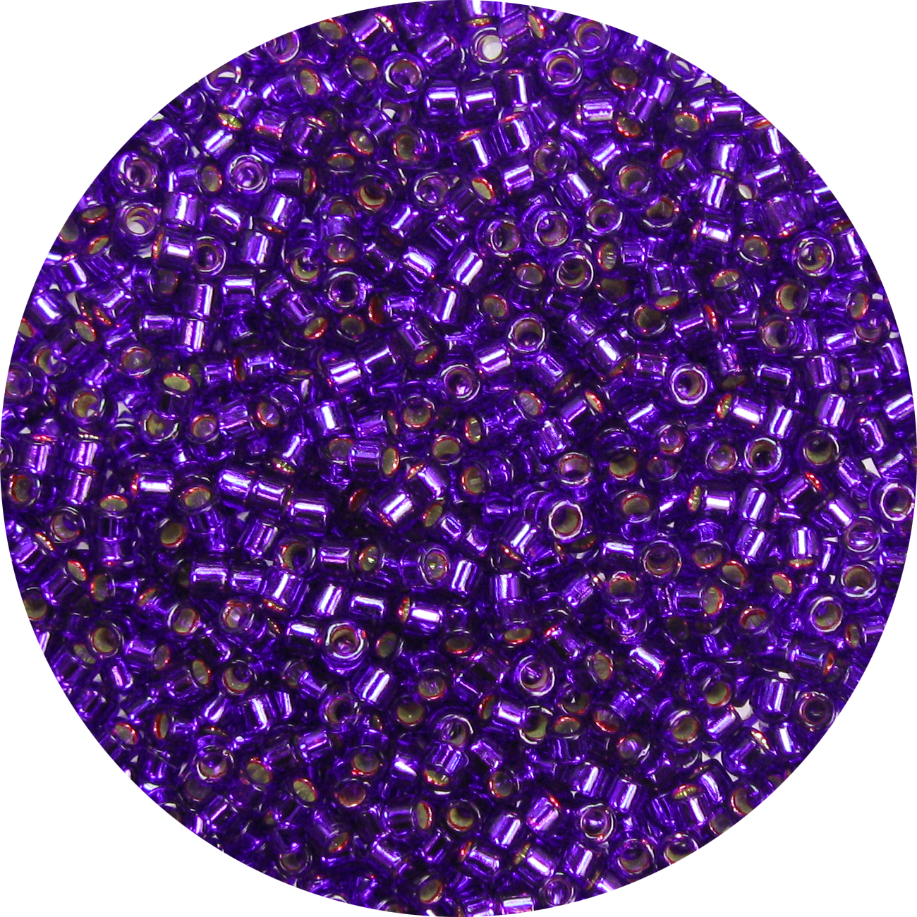 DB0610 – 11/0 Miyuki Delica Beads, Silver Lined Royal Purple* – Garden of  Beadin