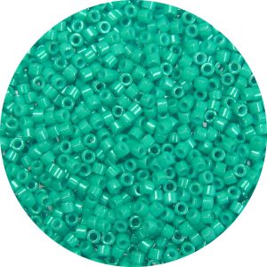 DB0658 - 11/0 Miyuki Delica Beads, Opaque Prussian Turquoise*