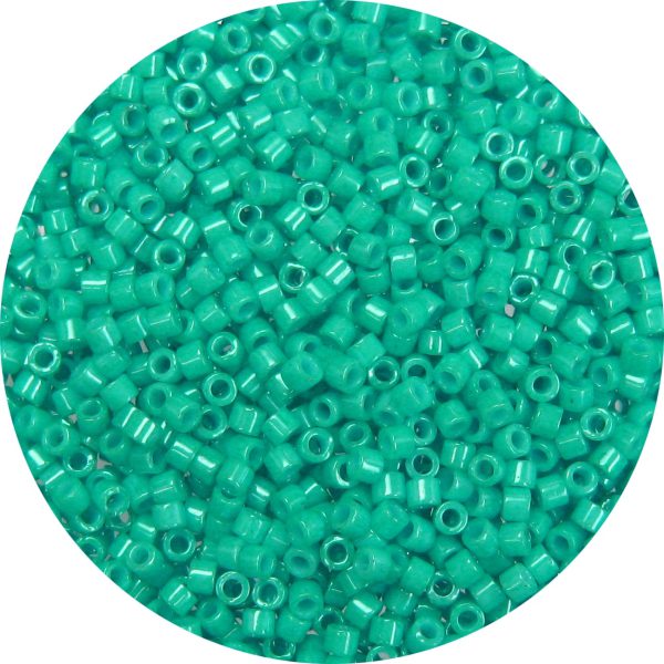 DB0658 - 11/0 Miyuki Delica Beads, Opaque Prussian Turquoise*