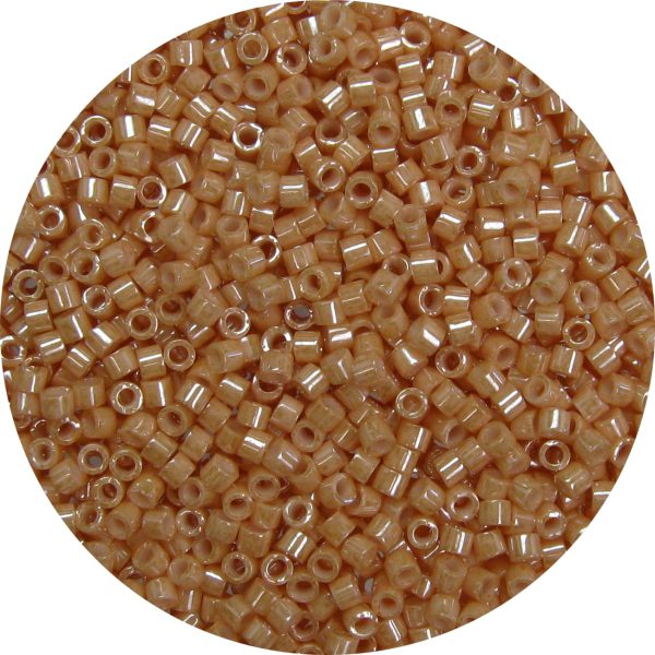 DB0208 - 11/0 Miyuki Delica Beads, Opaque Luster Tan*