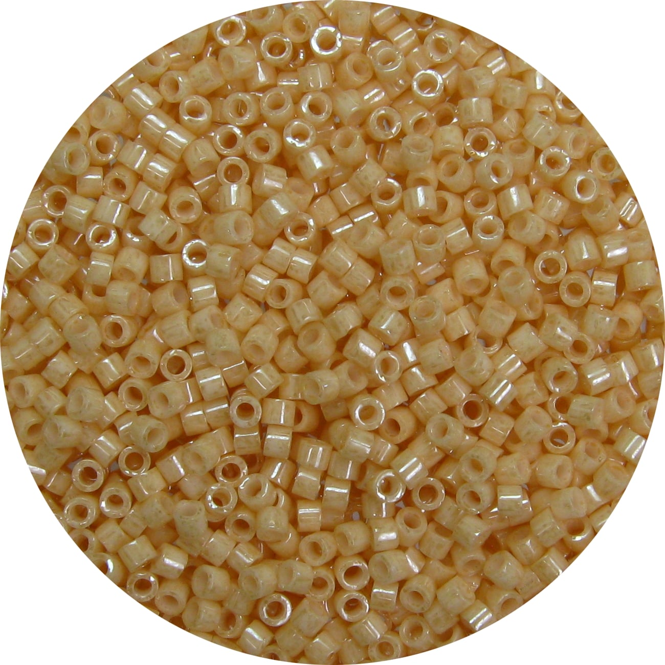 DB0204 – 11/0 Miyuki Delica Beads, Opaque Luster Medium Flesh – Garden of  Beadin