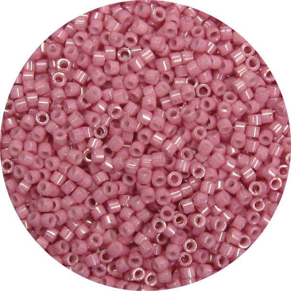 DB0210 - 11/0 Miyuki Delica Beads, Opaque Luster Rose*