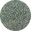DB1712 - 11/0 Miyuki Delica Beads, Metallic Seafoam Lined Amethyst