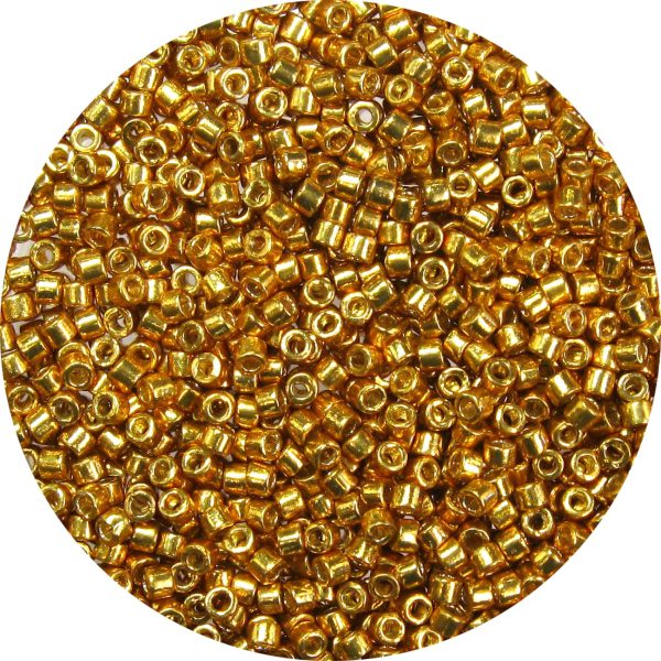 DB1832 - 11/0 Miyuki Delica Beads, Duracoat Gold**
